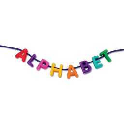 Litere mari pentru snuruit PlayLearn Toys