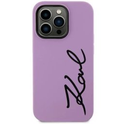Husa Karl Lagerfeld KLHCN61SKSVGU iPhone 11 / Xr 6.1" purple/purple hardcase Silicone Signature