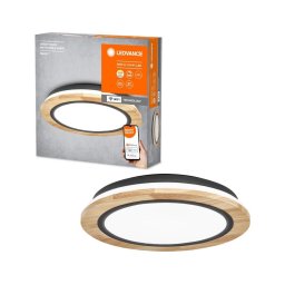 Plafonieră LED dimabilă Ledvance SMART+ ORBIS WOOD LED/24W/230V Wi-Fi