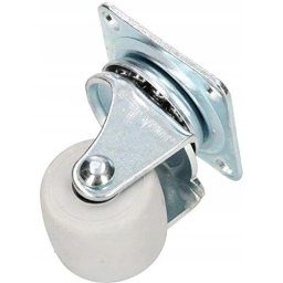 Mobilier rotiță pivotantă de cauciuc 30 mm rulment