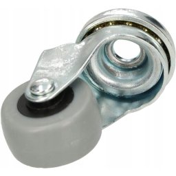 Rotiță pivotantă pentru mobilă roată cu alezaj cu rulment de 30 mm