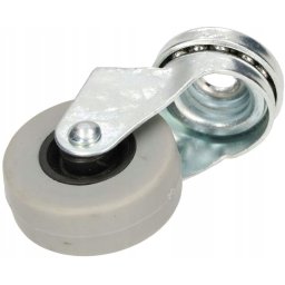Rotiță pivotantă pentru mobilă 40 mm roată cu alezaj cu rulment