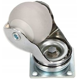Rotiță pivotantă pentru mobilier 40 mm rulment de cauciuc