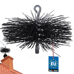 Perie pentru curățarea coșului de fum maturator pvc m12 200 mm