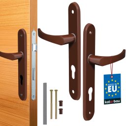 Mâner de ușă 72 set de bronz