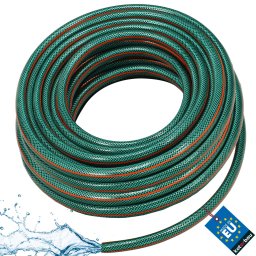Furtun de grădină 4 straturi verde 1” 30 m