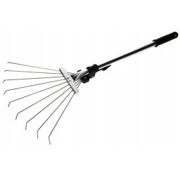 Greblă de frunze cu 9 dinți greblă de iarbă de 320 mm cu mâner