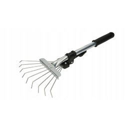 Greblă de frunze cu 9 dinți greblă de iarbă 195 mm cu mâner
