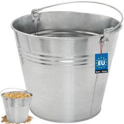 Găleată din oțel galvanizat 15 l