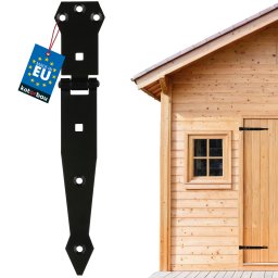 Balama pentru foișor uși obloane 250 mm - Culoare negru