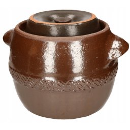 Butoi de 5l de gresie cu capac pentru decapare