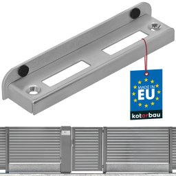 Limitator de rezistență pentru poartă opritor - Culoare argintie