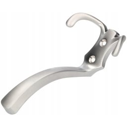 Mobilier suport de perete dublu crom mat