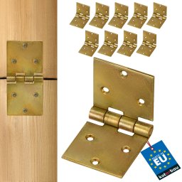 Balama cu bandă împletită pentru cutii de mobilă 100x50 mm set de 10 buc.