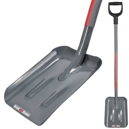 Lopată simplă pentru construcții nisip cărbune săpat oțel cu mâner 125 cm
