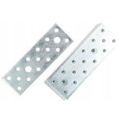 Perforated flat fixer ocynk 116x40 mm - 25 buc.