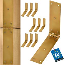 Balama cu bandă împletită pentru cutii de mobilă 350x50 mm set de 10 buc.