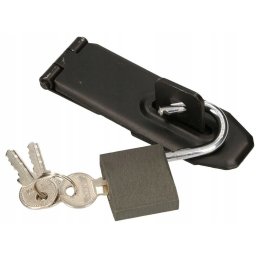 Bolț de blocare cu lacăt 95 mm închidere + lacăt