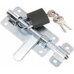 Zăvorâre de poartă de garaj 150 mm pentru poartă cu lacăt