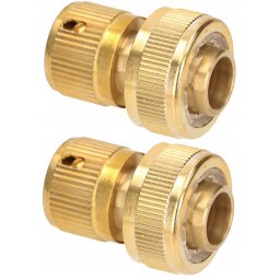 Cuple rapide din alamă 3/4" set de 2 buc.