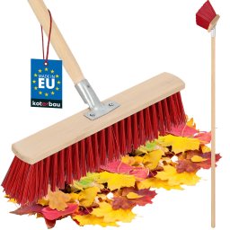 Măturătoare de stradă mătură perie 43 cm cu arbore
