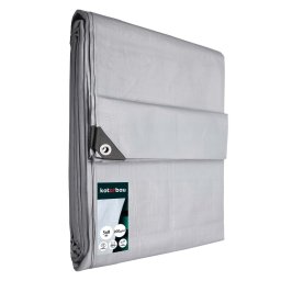Prelată protectoare rezistentă groasă universală argintie 200 g/m2 5x8 m