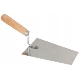 Spatula trapezoidală din oțel inoxidabil 180 mm trapezoidală