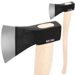 Topor forjat 2.0 kg topor cu arbore de lemn