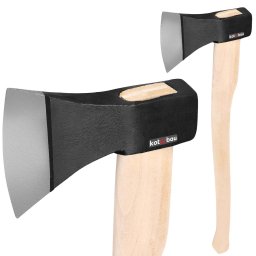 Topor forjat 1,8 kg topor cu ax din lemn