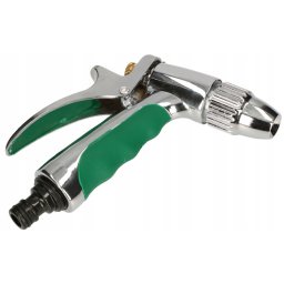 Aspersor cu pistol cu model de pulverizare reglabil, cromat