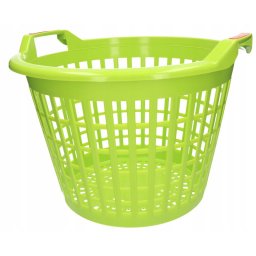 Coș de grădină 35l verde deschis cu mânere moi