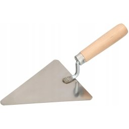 Spatula triunghiulară din oțel inoxidabil 180 mm spatula de zidar