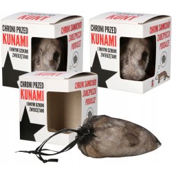 Kunagone kit marten hair repellent pentru casă mașină - 3 buc.