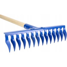Grebla de gazon aerator scarificator manual 153 cm