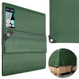 Prelată de protecție rezistentă universală verde oliv 110 g/m2 2x3 m