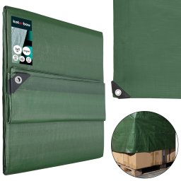 Prelată de protecție rezistentă universală verde oliv 110 g/m2 3x5 m