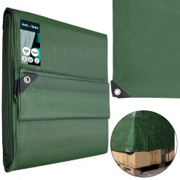 Prelată de protecție rezistentă universală verde oliv 110 g/m2 5x6 m