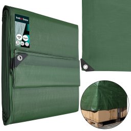 Prelată de protecție rezistentă universală verde oliv 110 g/m2 6x8 m