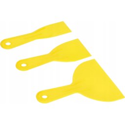 Spatulă răzuitoare din plastic - set de 3 buc.