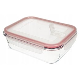 Recipient de sticlă etanș pentru prânz - 1500 ml