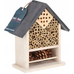 Casă de insectecasă de albine alimentator cutie de cuiburi