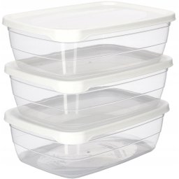 Recipiente ermetice pentru micul dejun - set de 3 buc.