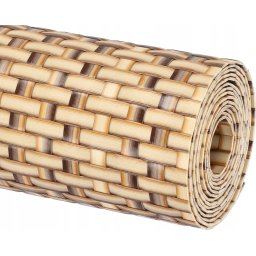 Rattan panou de gard din rattan scut 19x255 cm paie kotarbau