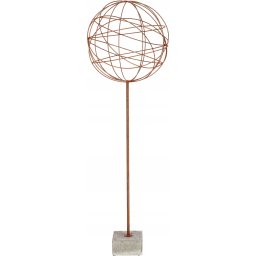 Sferă ornament de grădină metal rugină 40