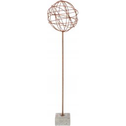 Sferă ornament de grădină metal rugină 30