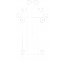 Gard palisadă grădină palisadă golf alb 48 cm
