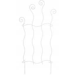 Gard palisadă grădină palisadă golf alb 48 cm