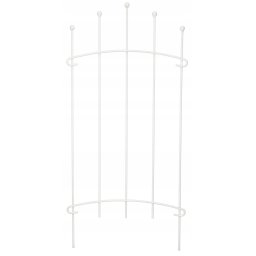 Gard palisadă grădină palisadă golf alb 48 cm