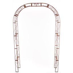 Gradina pergola scara floare arc trandafiri rugină