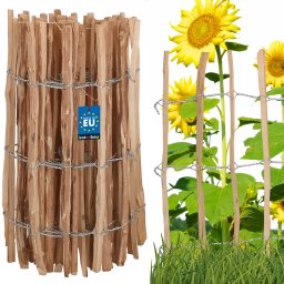 Hazel gard împrejmuire borduri palisadă ardezie 70 cm